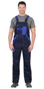 Полукомбинезон "Сириус-Карат-Росс" (т.синий/василек)