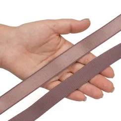 Резинка бретелечная кофейно-розовая 20 мм (цв. 885), 740/20