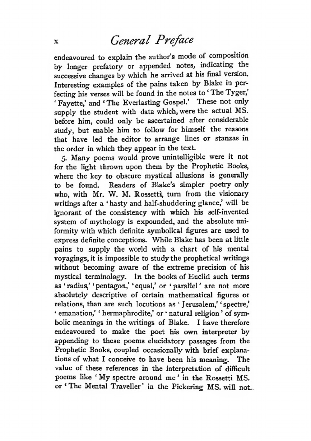 The poetical works of William Blake. A new and verbatim text from the manuscript engraved and letterpress originals | William Blake