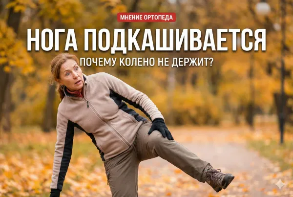 Нога подкашивается при ходьбе: как вернуть уверенность и стабильность суставу
