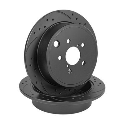 Диск тормозной GANZ задний перфорированный PRO-Line с покрытием (комплект - 2 шт) SUBARU Forester / Impreza Арт.: GIJ10128S