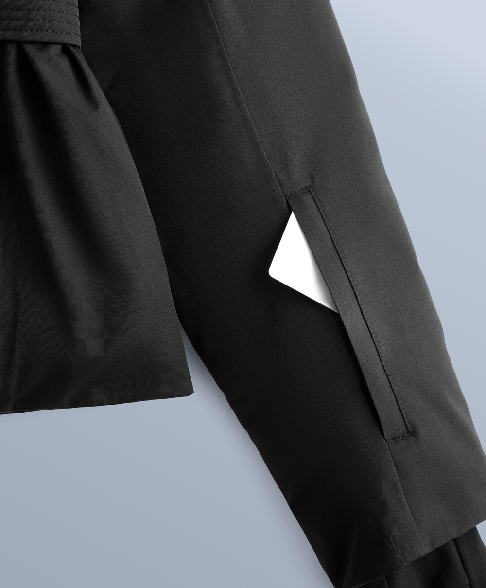 Oysho Водонепроницаемая утепленная куртка Primaloft® SKI, черный