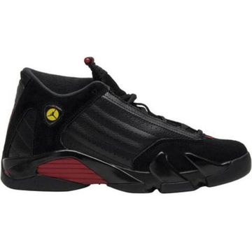 Jordan Air Jordan 14 Детские баскетбольные мячи СРЕДНЕГО размера Черный/Клубная комната Красный/Черный для детей разного возраста