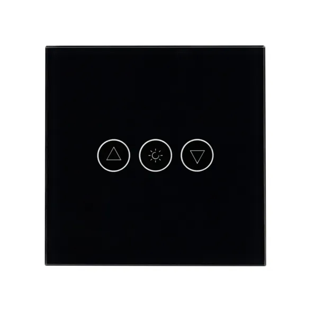 Светорегулятор сенсорный с Zigbee управлением SWT-OMALI-SD3-ZB-BK (250V, 500W) (Arlight, Стекло) 050060