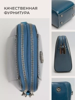 Сумка через плечо маленькая кросс боди для телефона кожаная