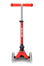 Самокат Mini Micro Deluxe складной LED красный