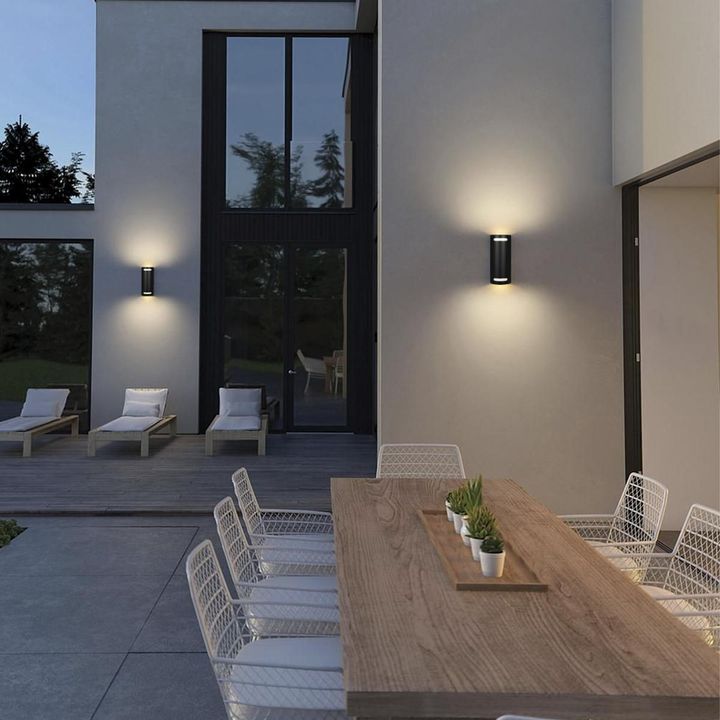 Уличный настенный светильник Loft IT Stema 100012/B
