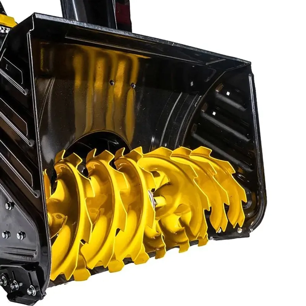 HUTER SGC 8100 бензиновый снегоуборщик 13 л.с. ковш 70 см, выброс 15 м, 6 вперед/2 назад 70/7/3