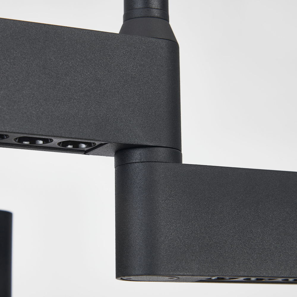 740147 Люстра DIVE LED 72W 3700LM G ЧЕРНЫЙ 4000K