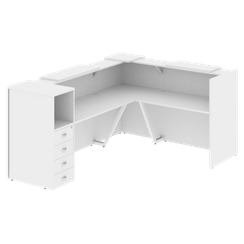 Onix Ресепшн O.R-K-27 Белый Бриллиант 1968*2573*1187