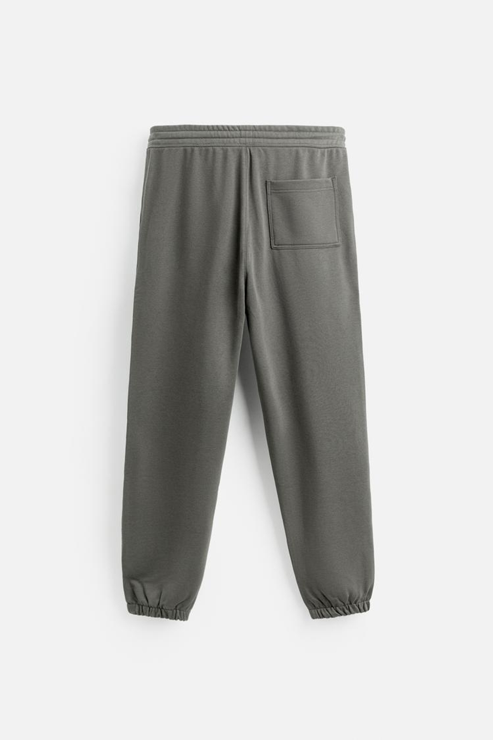 ZARA БАЗОВЫЕ БРЮКИ-ДЖОГГЕРЫ, ХАКИ