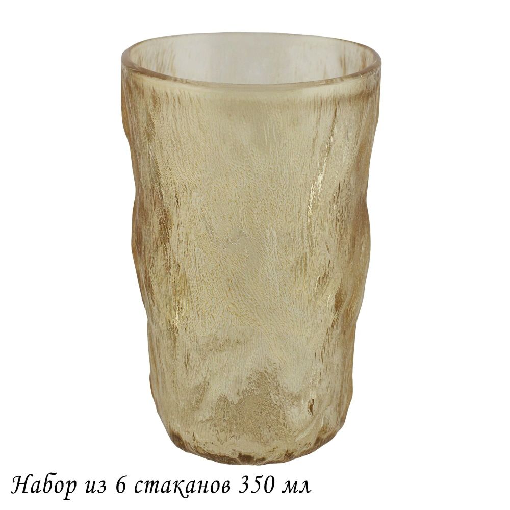 Lenardi 200-019 Набор из 6 стаканов 350мл в под.уп.(х8)Стекло