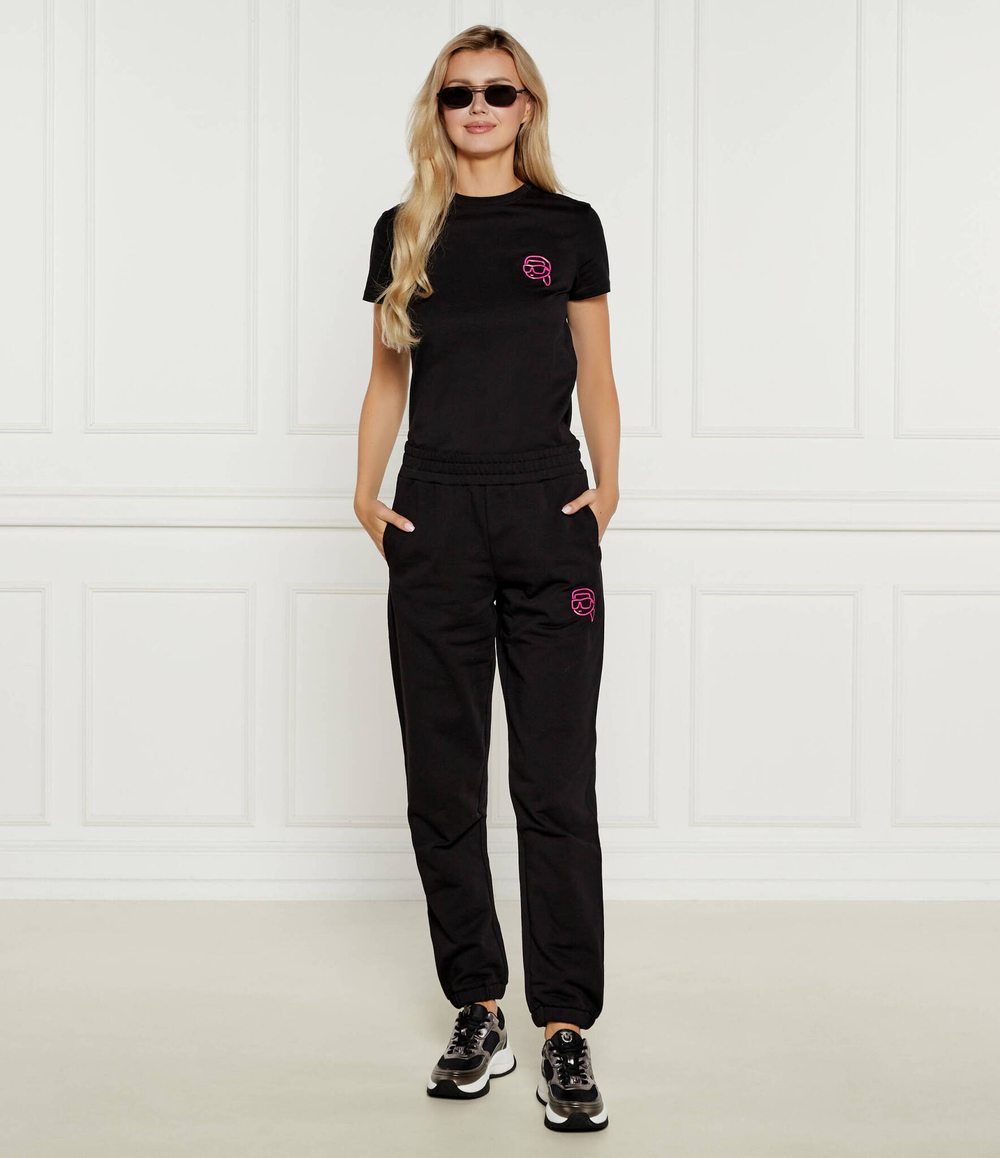 Футболка Jelly Ikonik 2.0 Karl Lagerfeld - черный(246W1718)