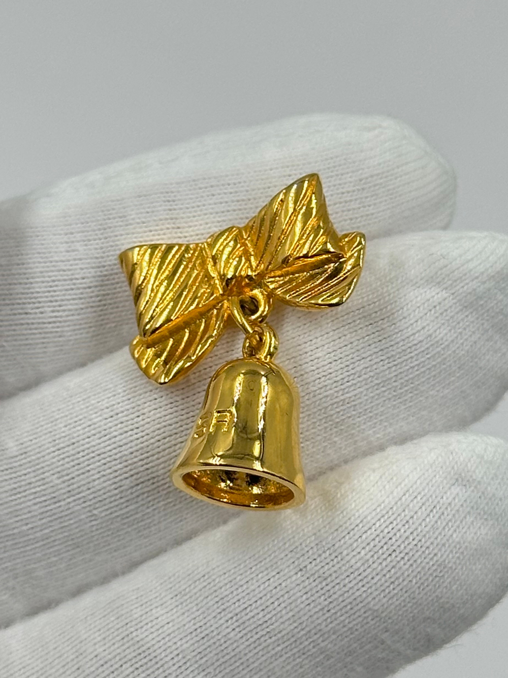 Брошь пин Бант с колокольчиком Sonia Rykiel