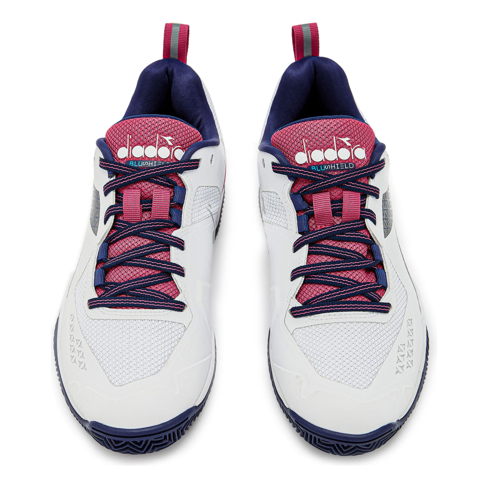 Женские теннисные кроссовки Diadora Blueshield Torneo 2 Women - White, Pink