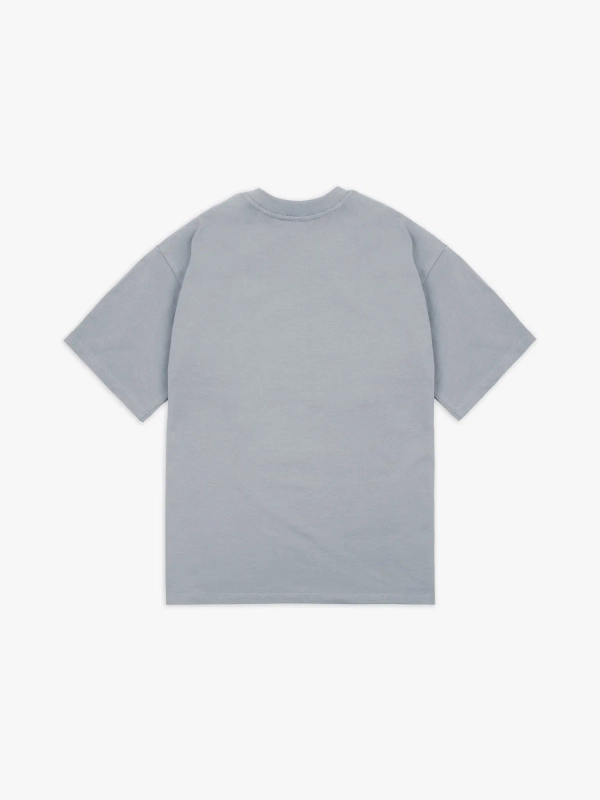Футболка оверсайз (серый) 190 г