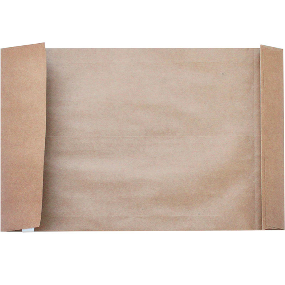 Конверт В4 KurtStrip (250х353х40 мм) пакет, с расширением, коричневый