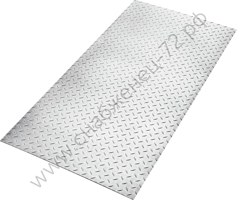 ЗУБР Бриллиант 600х1200 х1.5 мм, Алюминиевый рифленый лист (53840)