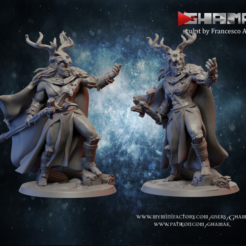 Grand Alliance Order  Sylvaneth Wood Elves Эльф друид миниатюра для dnd, днд, pathfinder, фентези, Настольная игра, НРИ, Варгейм, РПГ