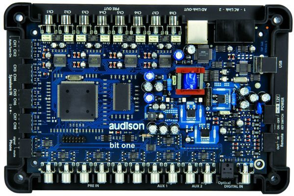 Audison Bit One | 8 канальный звуковой процессор DSP
