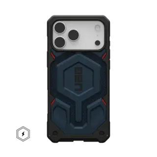 UAG Monarch Pro Kevlar® with MagSafe Series Case for Apple iPhone 17 Pro Max Kevlar Mallard (Синий)