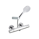Смеситель термостатический для душа с душевым комплектом TZAR 343401TR