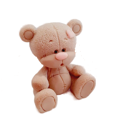 Силиконовая форма молд 3D Мишка 7 см