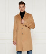 Хлопковое пальто h-hyde BOSS BLACK - бежевый(50525739)