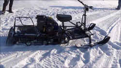 Мотобуксировщик ЛИДЕР Сигма — 2 7 л.с.