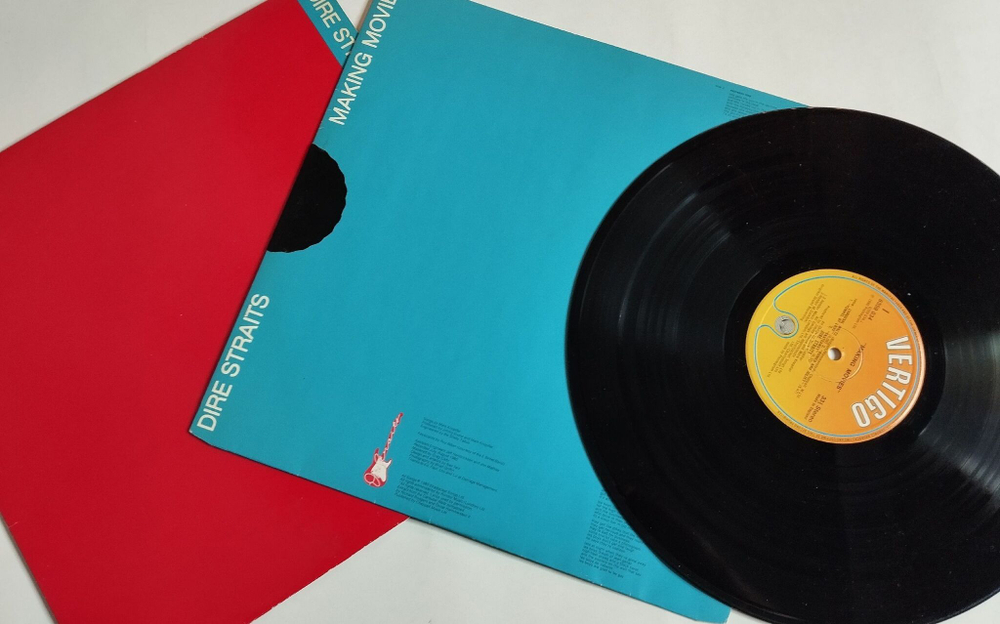 Винтажная виниловая пластинка Dire Straits Making Movies (UK 1980)