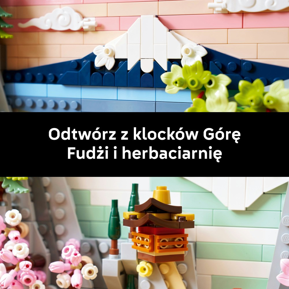 LEGO Art - Японский пейзаж с цветущей вишней 31218