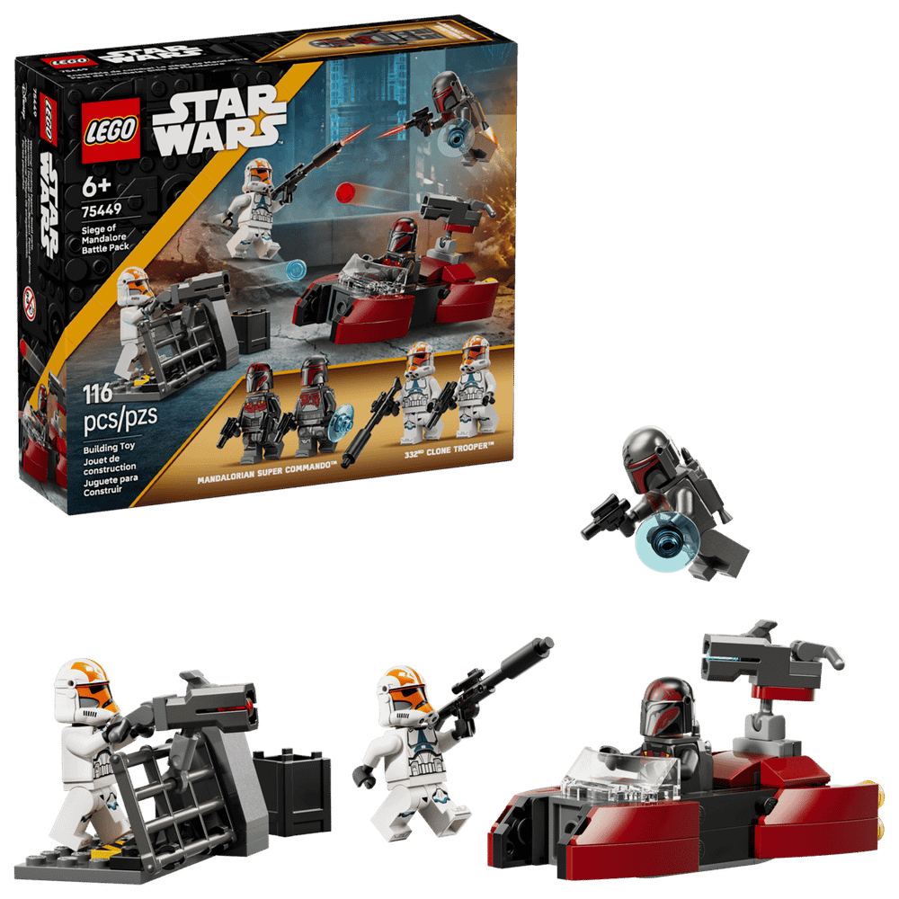 Конструктор LEGO Star Wars 75449 Siege of Mandalore Battle