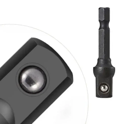 Переходники для шуруповерта под торцевые головки 1/4", 3/8", 1/2"