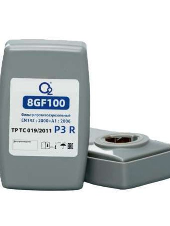 Фильтр противоаэрозольный О2 8GF100 P3 (аналог 3М 6035)