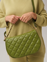 Кожаная сумка Azaro 30788 зеленый бамбук