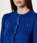 Хлопковый кардиган POLO RALPH LAUREN - голубой(211910443)