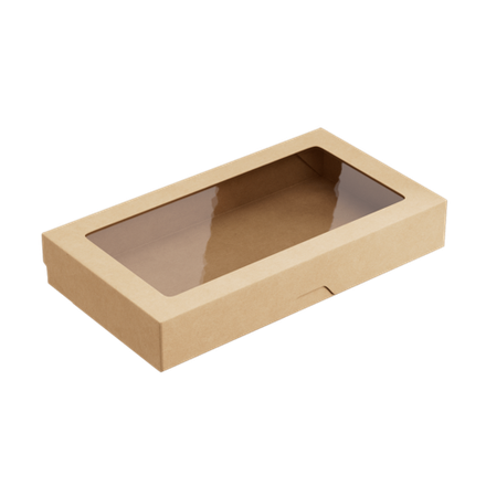 Упаковка OneBox 1450 Крафт (26*15*4 см) аналог ECO TABOX 1450 gl