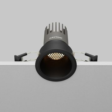 Встраиваемый светильник 10W 3000К DL116-10W-3K-B черный Dip Hight Maytoni Technical