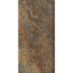 Paradyz Ardis Rust - Ступень простая структурная с насечками 300x600