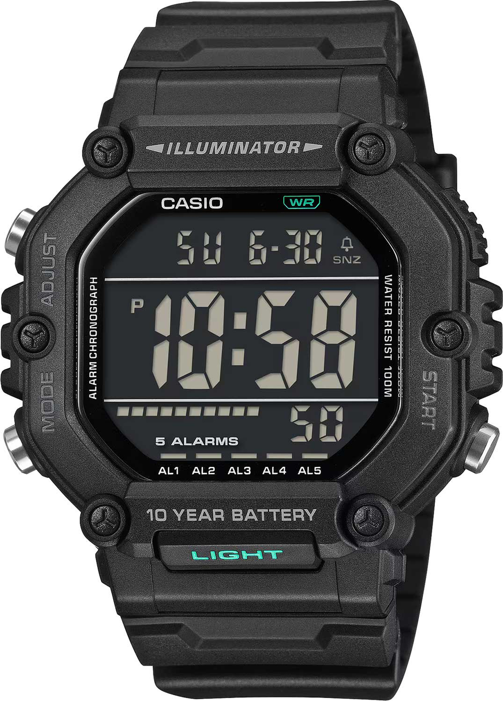 Мужские наручные часы Casio AE-1600HX-1B