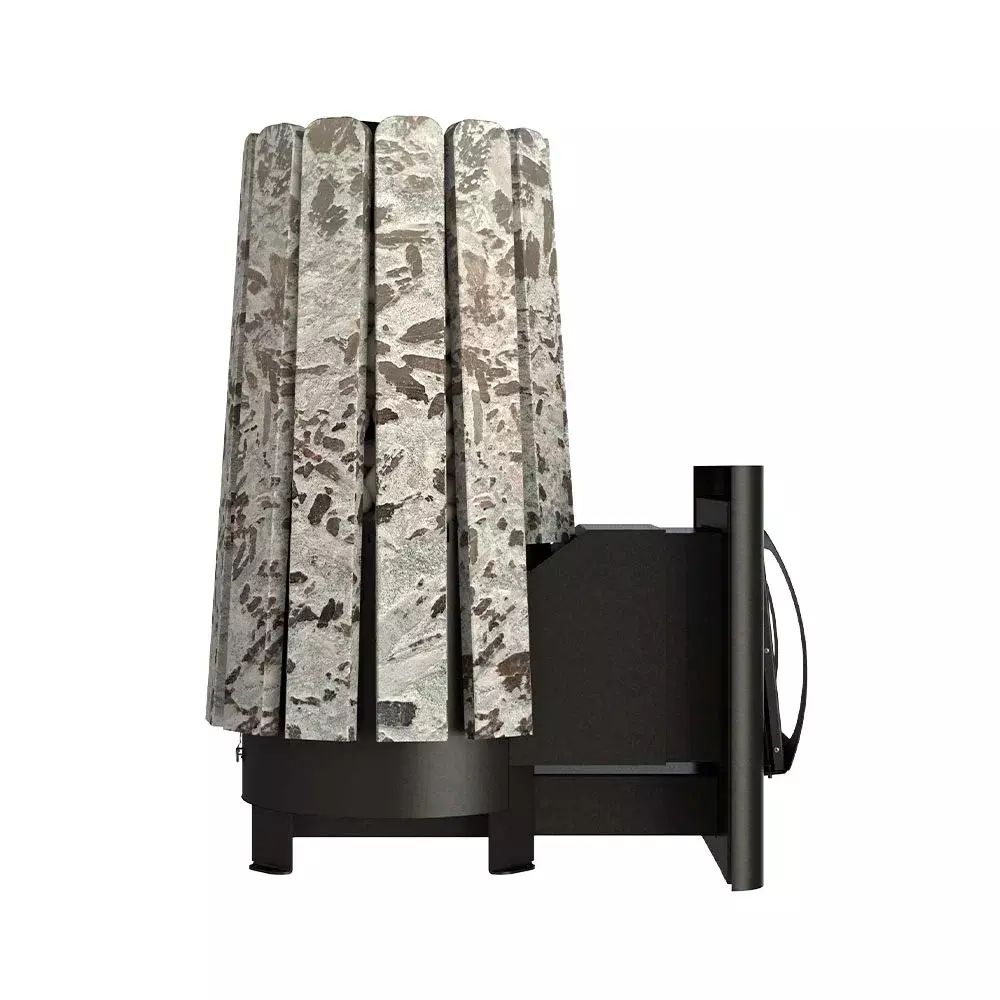 Дровяная банная печь Grill'D Cometa Vega 180 Long Window Max Stone (Серпентинит)