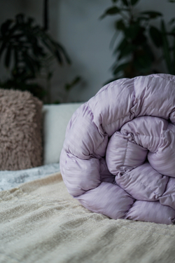 Утяжеленное одеяло "Комфорт" Светло-лиловая орхидея