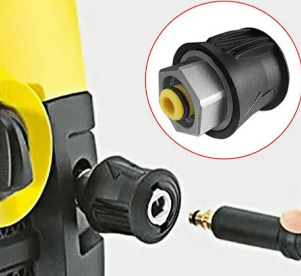 Муфта быстроразъемная Quick Connect на Karcher, М22x14 мм быстроразъемный фитинг для авд серии К