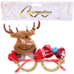 Очки карнавальные «Зимняя забава», в ассортименте