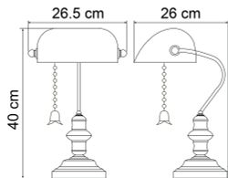 Кабинетная настольная лампа Arte Lamp