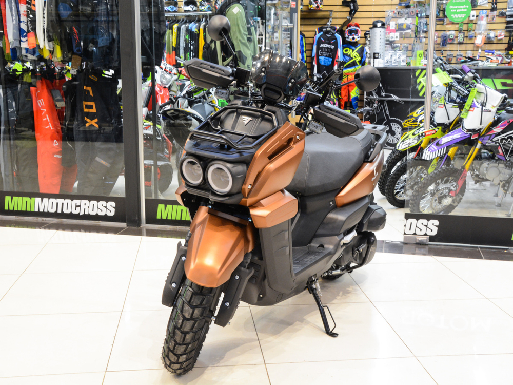 Скутер Vento Smart 3 49cc Brown matt