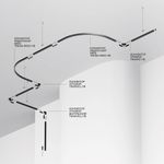 Шинопровод накладной/подвесной Technical TRX184-112B