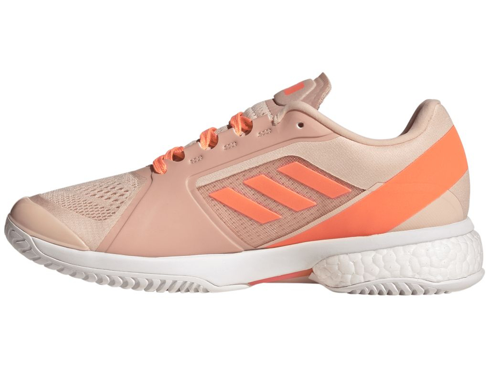 Женские Кроссовки теннисные Adidas Avaluxe - blush pink/beach orange/white