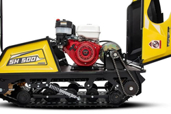 Мотобуксировщик SHARMAX S500 с двигателем Honda GX 390 (2024)