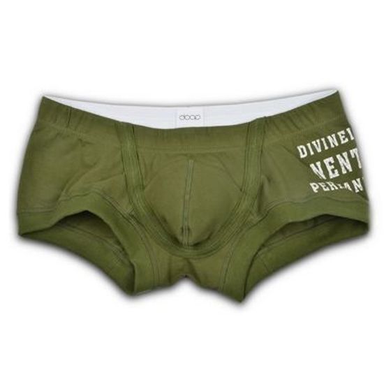 Мужские трусы хипсы хаки DOOP Army Trunk Deep Green